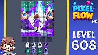 Pixel Flow Level 608 Solution: Complete Walkthrough & Guide