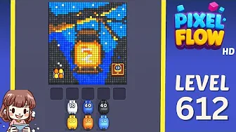 Pixel Flow Level 612 Solution: Complete Walkthrough & Guide