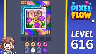 Pixel Flow Level 616 Solution: Complete Walkthrough & Guide