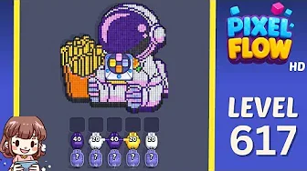 Pixel Flow Level 617 Solution: Complete Walkthrough & Guide