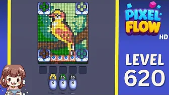Pixel Flow Level 620 Solution & Walkthrough Guide