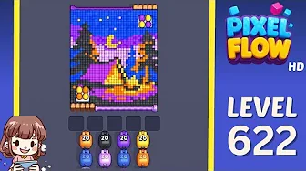 Pixel Flow Level 622 Solution: Complete Walkthrough & Guide