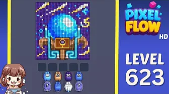 Pixel Flow Level 623 Solution: Complete Walkthrough & Guide