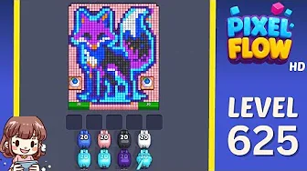 Pixel Flow Level 625 Solution: Complete Walkthrough & Guide