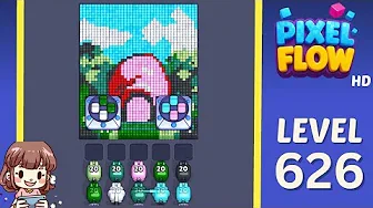 Pixel Flow Level 626 Solution: Complete Walkthrough & Guide