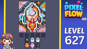 Pixel Flow Level 627 Solution: Complete Walkthrough & Guide