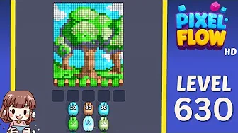 Pixel Flow Level 630 Solution & Walkthrough Guide
