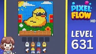 Pixel Flow Level 631 Solution & Walkthrough Guide