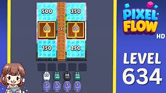 Pixel Flow Level 634 Solution: Complete Walkthrough & Guide