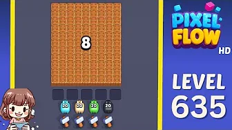 Pixel Flow Level 635 Solution: Complete Walkthrough & Guide