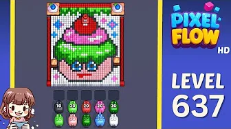 Pixel Flow Level 637 Solution: Complete Walkthrough & Guide