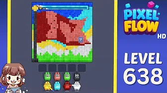 Pixel Flow Level 638 Solution - Complete Walkthrough & Guide