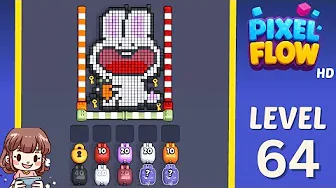 Pixel Flow Level 64 Solution: Complete Walkthrough & Guide