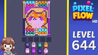 Pixel Flow Level 644 Solution Guide: Step-by-Step Walkthrough