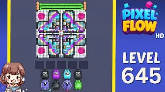 Pixel Flow Level 645 Solution: Complete Walkthrough & Guide