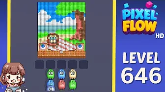 Pixel Flow Level 646 Solution: Complete Walkthrough & Guide