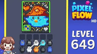 Pixel Flow Level 649 Solution & Walkthrough Guide