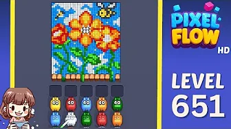 Pixel Flow Level 651 Solution: Complete Walkthrough & Guide