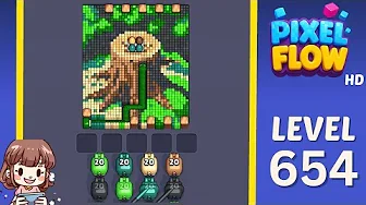Pixel Flow Level 654 Solution: Complete Walkthrough & Guide
