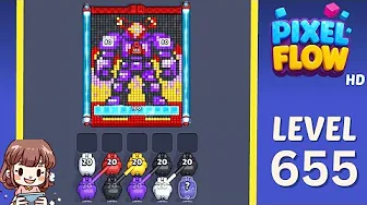 Pixel Flow Level 655 Solution: Complete Walkthrough & Guide