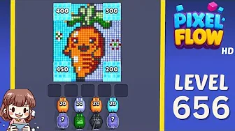 Pixel Flow Level 656 Solution: Complete Walkthrough & Guide