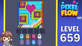 Pixel Flow Level 659 Solution: Complete Walkthrough Guide