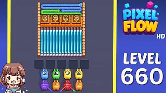 Pixel Flow Level 660 Solution & Walkthrough Guide