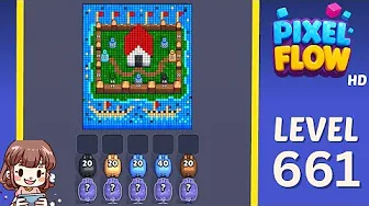 Pixel Flow Level 661 Solution: Complete Walkthrough & Guide