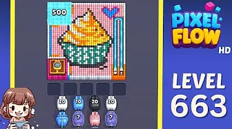 Pixel Flow Level 663 Solution: Complete Walkthrough & Guide