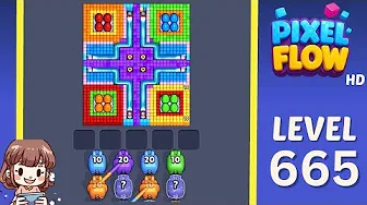 Pixel Flow Level 665 Solution: Complete Walkthrough & Guide