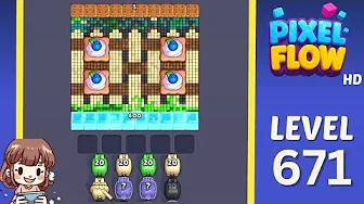 Pixel Flow Level 671 Solution Guide: Step-by-Step Walkthrough