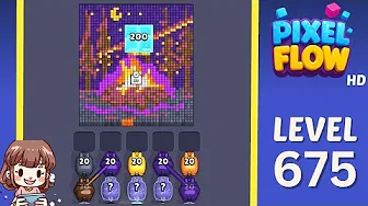 Pixel Flow Level 675 Solution: Complete Walkthrough & Guide