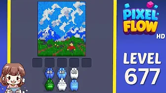 Pixel Flow Level 677 Solution: Complete Walkthrough & Guide