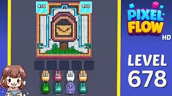 Pixel Flow Level 678 Solution: Complete Walkthrough & Guide