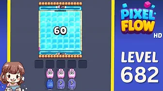 Pixel Flow Level 682 Solution: Complete Walkthrough & Guide