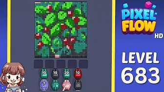Pixel Flow Level 683 Solution: Complete Walkthrough & Guide
