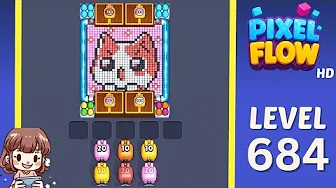 Pixel Flow Level 684 Solution: Complete Walkthrough & Guide