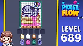 Pixel Flow Level 689 Solution: Complete Walkthrough & Guide