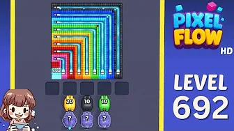 Pixel Flow Level 692 Solution: Complete Walkthrough & Guide