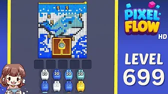 Pixel Flow Level 699 Solution: Complete Walkthrough & Guide