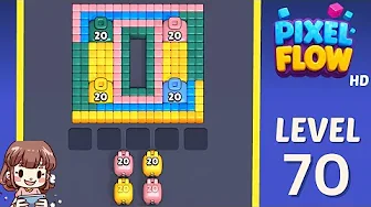 Pixel Flow Level 70 Solution: Complete Walkthrough & Guide