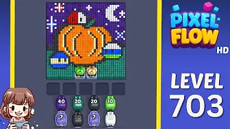 Pixel Flow Level 703 Solution & Walkthrough Guide