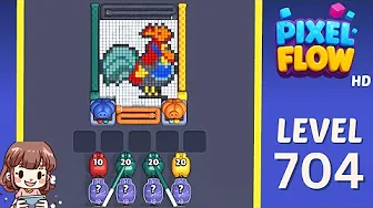 Pixel Flow Level 704 Solution: Complete Walkthrough & Guide