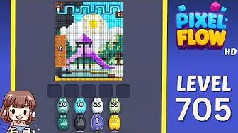 Pixel Flow Level 705 Solution: Complete Walkthrough & Guide