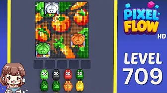Pixel Flow Level 709 Solution: Complete Walkthrough & Guide