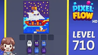 Pixel Flow Level 710 Solution: Complete Walkthrough & Guide