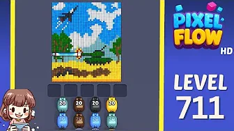 Pixel Flow Level 711 Solution: Complete Walkthrough & Guide