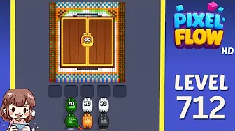 Pixel Flow Level 712 Solution: Complete Walkthrough & Guide