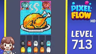 Pixel Flow Level 713 Solution: Complete Walkthrough & Guide
