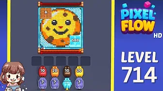 Pixel Flow Level 714 Solution: Complete Walkthrough & Guide